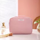 pink toiletry makeup bags