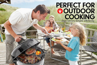 3in1 BBQ Grill Roaster Smoker