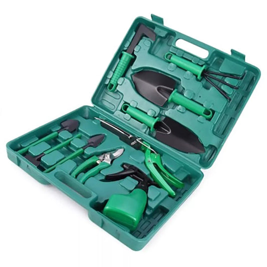 10-piece Set of Gardening Tools and Utensils