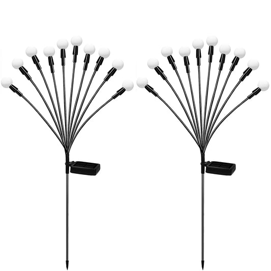 Solar firefly lights